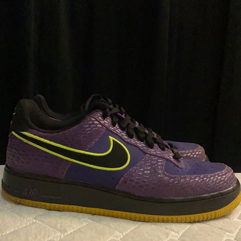 Snake Skin/Volt Air Force 1